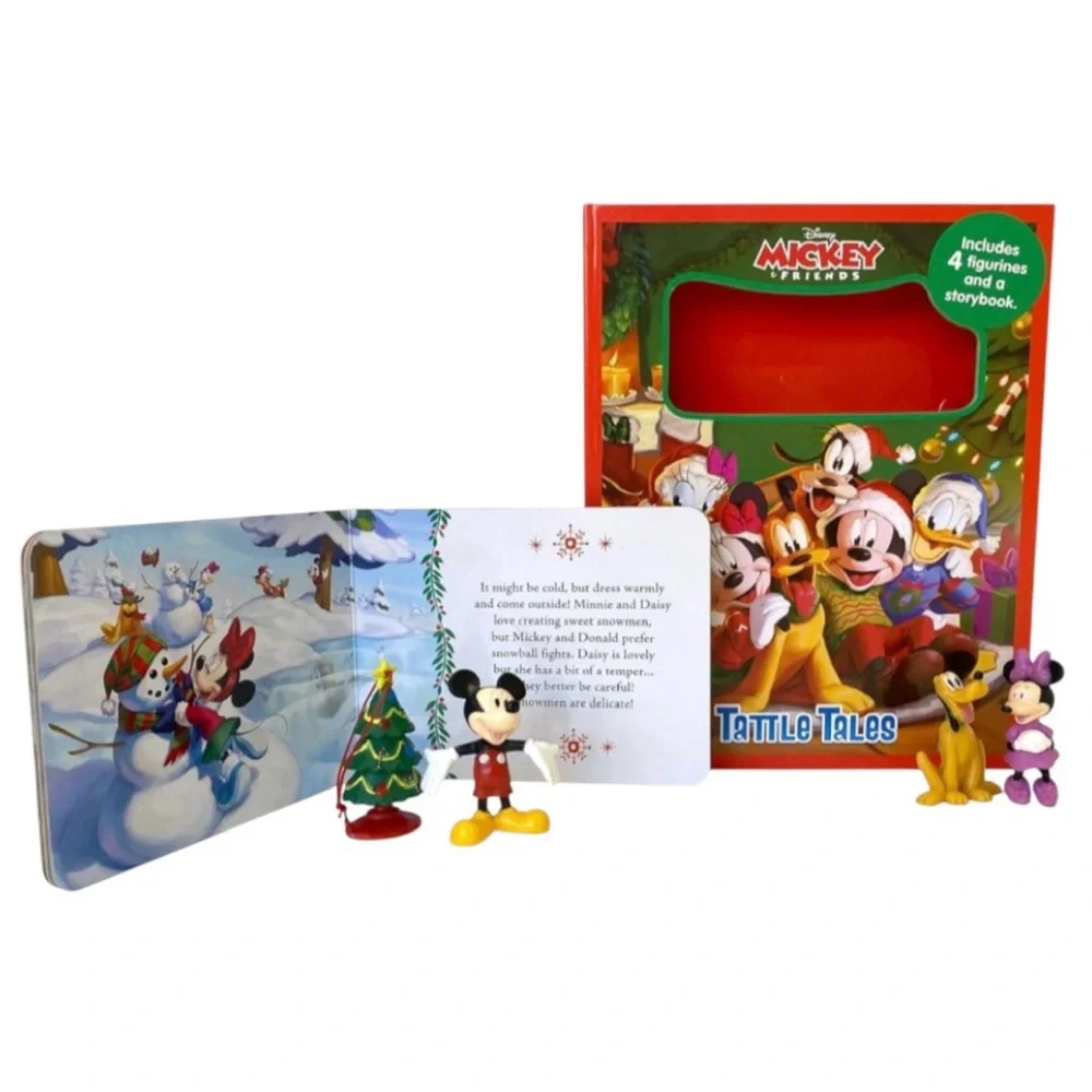 Disney’s Mickey Friends “Tattle Tales” My Busy Book Set (NWT)